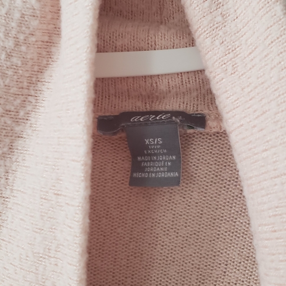 aerie blush lounge cardigan - Picture 3 of 7